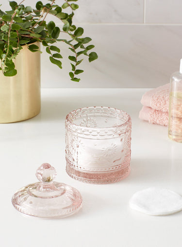 Floral garden small jar